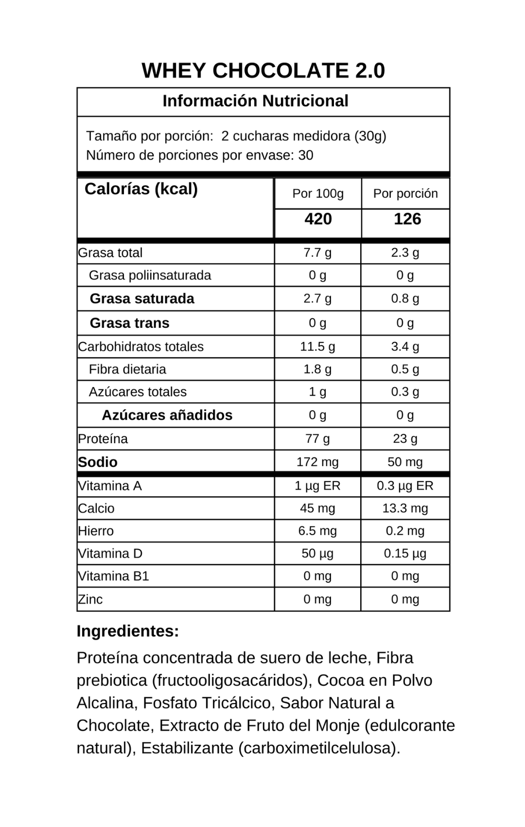 Proteína Whey - 910g
